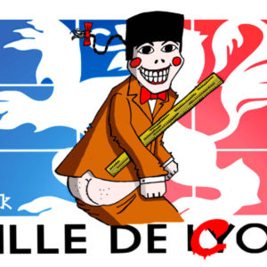 Ville de con - Carte Postale (format A6)