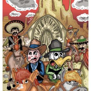 Les hommes de Pancho Villa - Carte Postale (format A6)