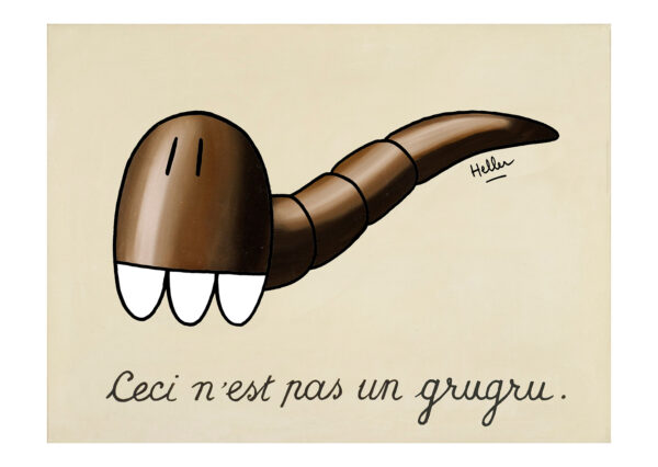 Ceci n'est pas un Grugru - Carte Postale (format A6)