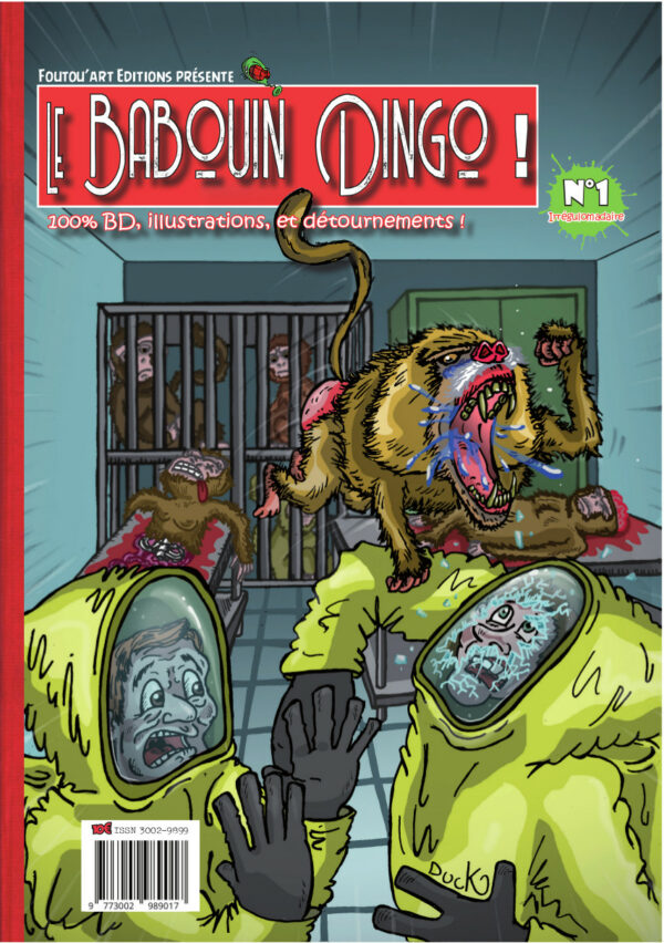 Le Babouin Dingo! n°1 - Le premier magazine 100% BD du Foutou'art !
