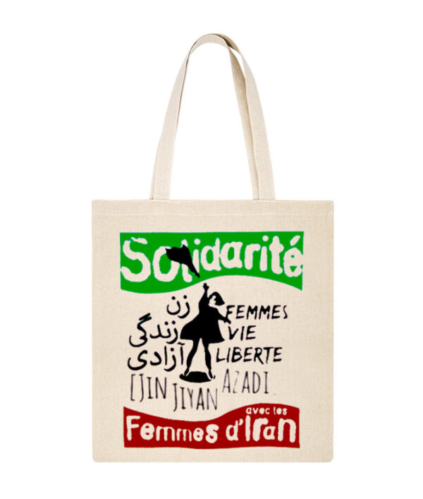 Solidarité avec les femmes d'Iran - Tote bag