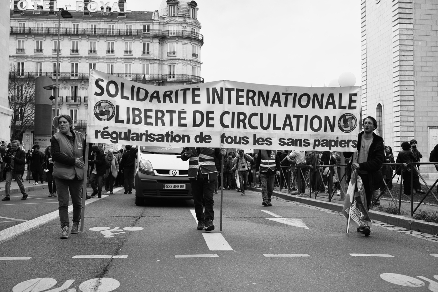 Marche des solidarités contre le racisme et le fascisme de Lyon - Denis Caye