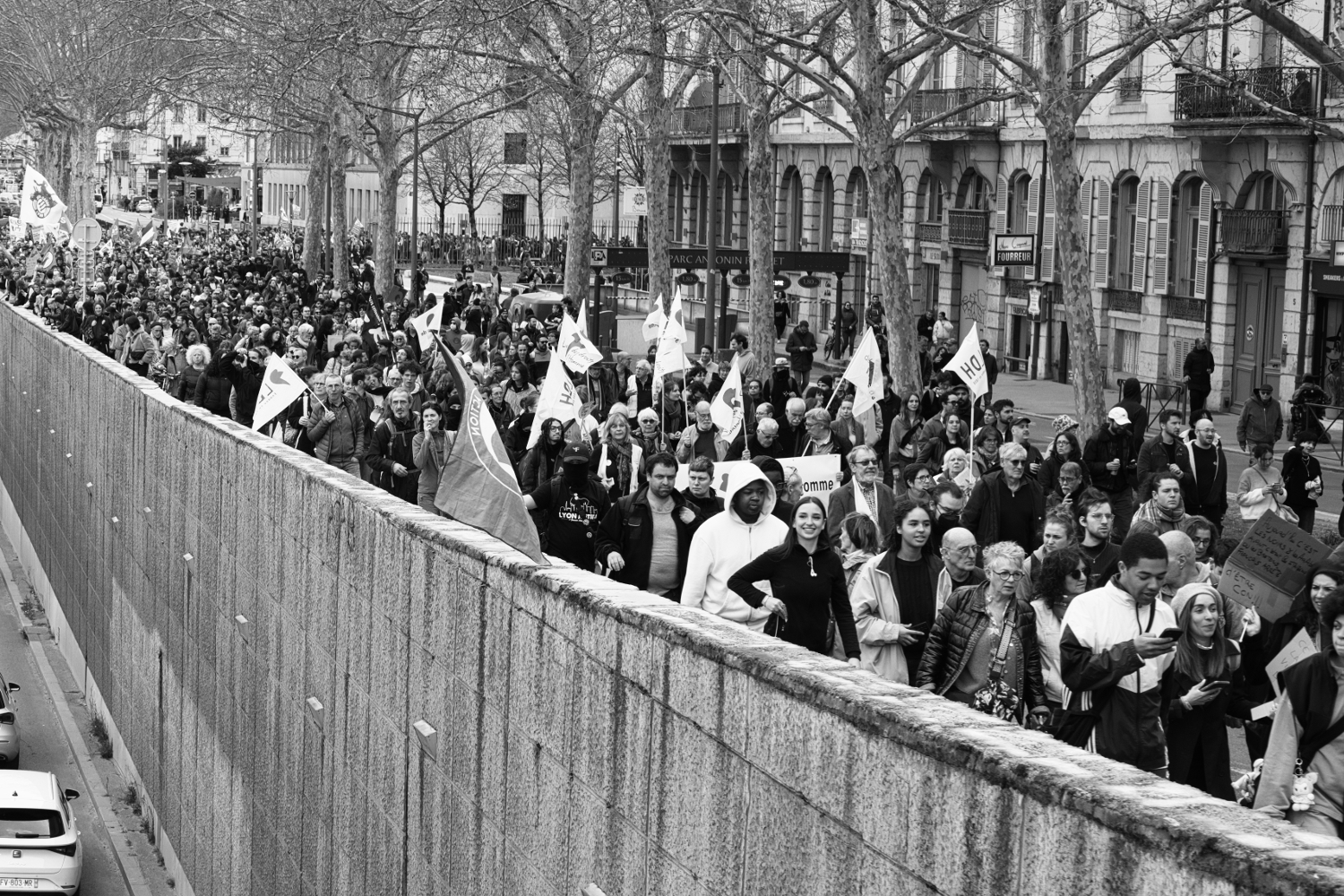 Marche des solidarités contre le racisme et le fascisme de Lyon - Denis Caye