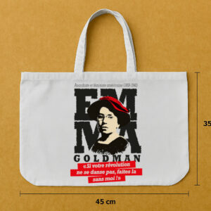 Emma Goldman – Tote bag (Grand format)