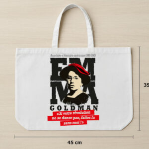Emma Goldman – Tote bag (Grand format)