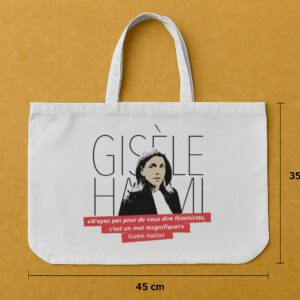 Gisèle Halimi – Tote bag (Grand format)