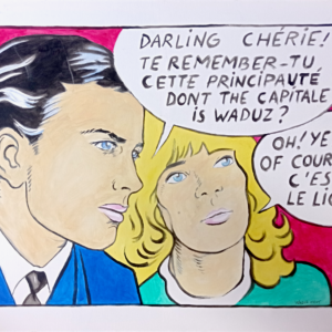 Tableau : « Waduz ment » - Pierre Lacôte