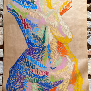 Peinture : "Femme ondulée" - L'Invisible