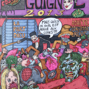 Dessin : « Guignol VS Zombies » (format A3) – Duck