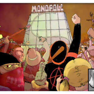 Carte postale : Monopole (format A6)