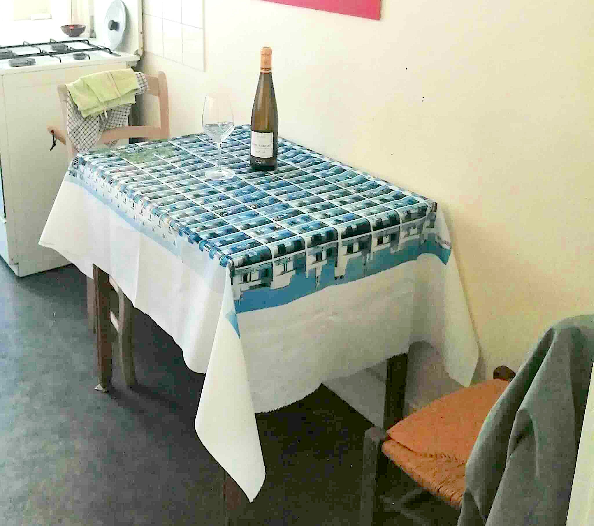 Nappe sur table