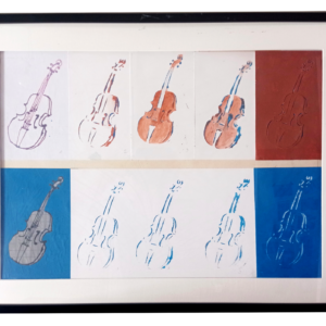 Tableau : « Série Endive à rôle : En dix violons (d’Ingres) » - Pierre Lacôte