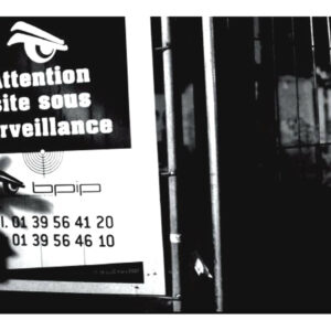 Carte postale : Site sous surveillance (format A6)