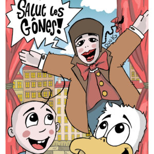 Carte Postale : Drôle de rencontre (format A6)
