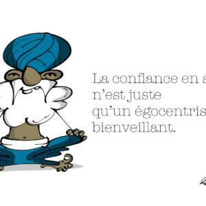 Carte postale : La confiance en soi (format A6)