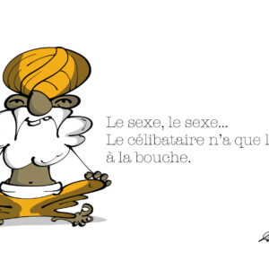 Carte postale : Le sexe, le sexe (format A6)