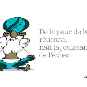 Carte postale : La peur de réussir (format A6)