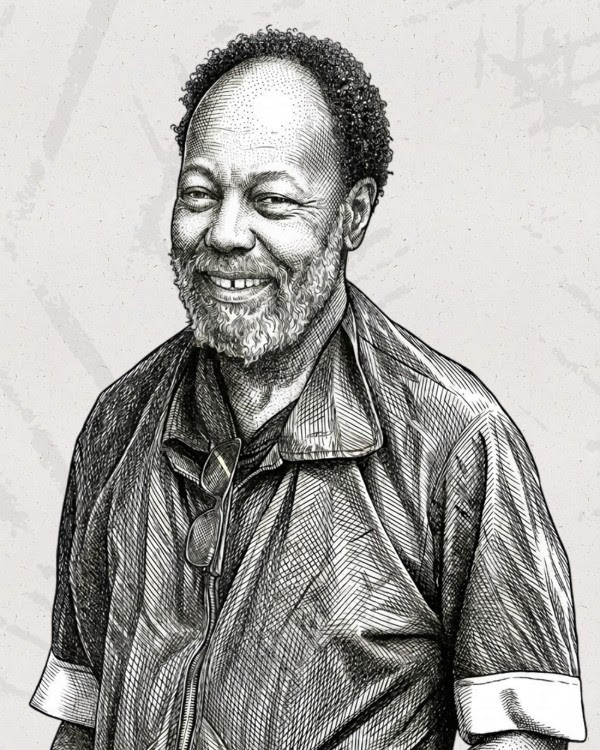 Portrait de Mumia Abu-Jamal