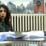 Noura Mebtouche nous fait une présentation de son livre sur le revenu inconditionnel d'existence(RIE). (Denis)