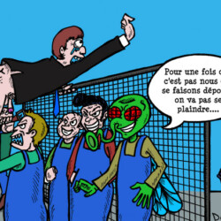 Air France/ La violence des riches