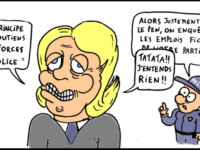 Marine soutient la police - Piero (01/03/17)