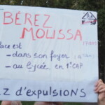 Rassemblement de soutien aux migrants devant le Grand Lyon