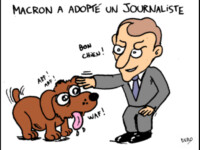 Macron adopte un journaliste - Piero (13/07/17)