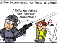 Soutien inconditionnel aux forces de l'ordre - Piero (05/04/19)