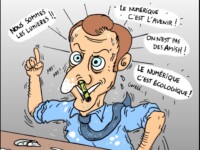 Macron : la 5G dans le nez - Piero (29/09/20)