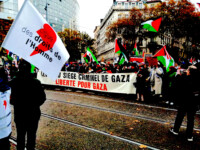 Manifestation à Lyon pour Gaza - Laurent Grappe (12/2023)